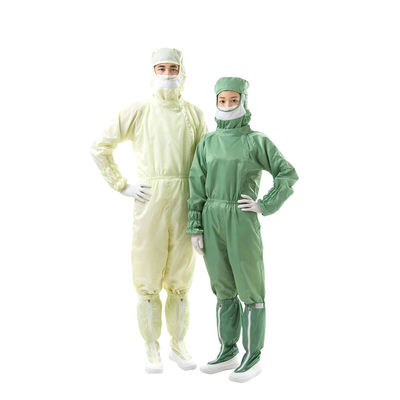 Waterproof Eco Friendly Anti Static Disposable Cleanroom Garments