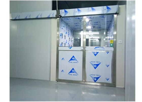 Double Sliding Door Electronic Interlock Cleanroom Shower